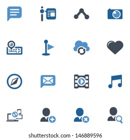 social media icons