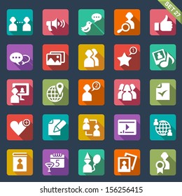 social media icons