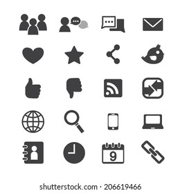 Social Media icons