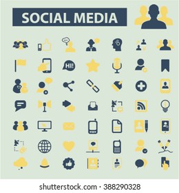 social media icons
