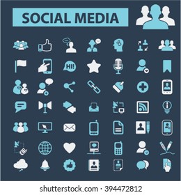 social media icons
