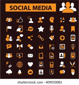 social media icons
