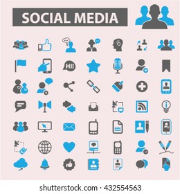 social media icons
