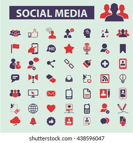 social media icons
