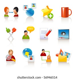 social media icons