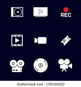 Social Media Icons. Multimedia Vector Icon Set