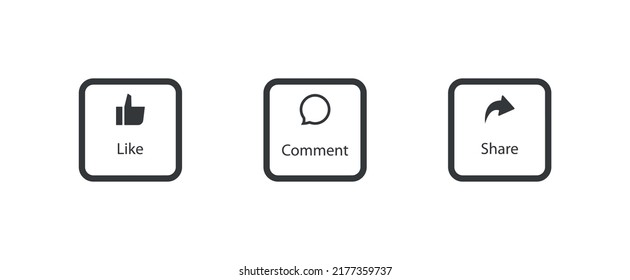 Social media icons on white background