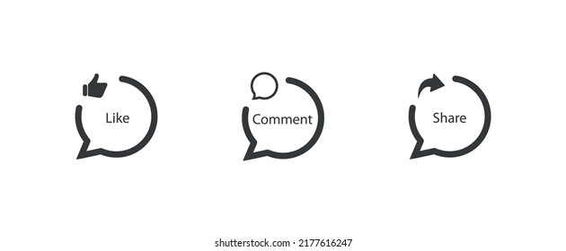 Social media icons on white background