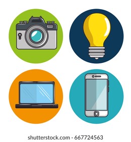 social media icons set