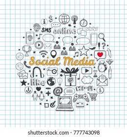 Social Media icons set 3