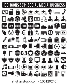 social media icons - vector icons