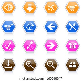 Social media icons vector