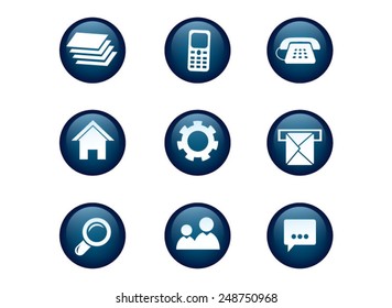 Social media icons vector