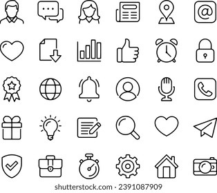 Social Media icons vector design