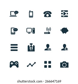 social media Icons Vector set