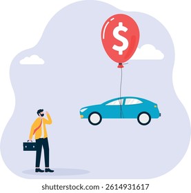 Social media illustration, business concept, web design

