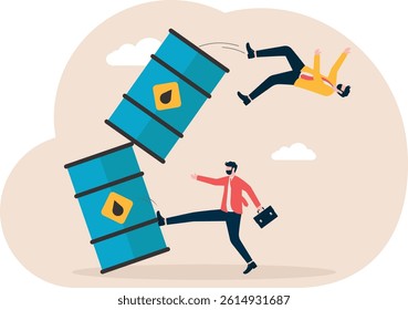 Social media illustration, business concept, web design


