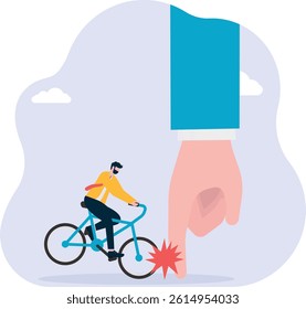 Social media illustration, business concept, web design


