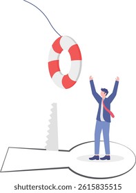 Social media illustration, business concept, web design,business illustration

