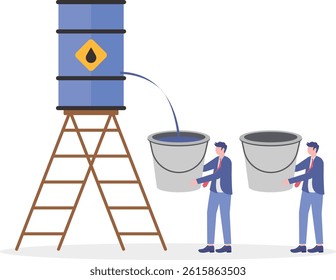 Social media illustration, business concept, web design, business illustration

