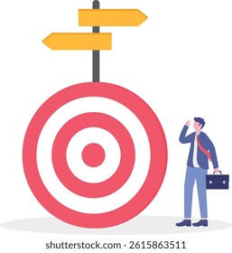 Social media illustration, business concept, web design, business illustration

