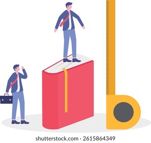 Social media illustration, business concept, web design, business illustration

