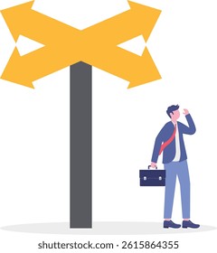 Social media illustration, business concept, web design, business illustration

