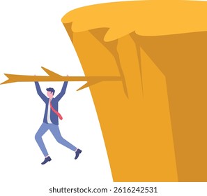 Social media illustration, business concept, web design, business illustration

