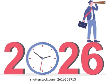 Social media illustration, business concept, web design

