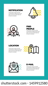 SOCIAL MEDIA AND ILLUSTRATION ICON CONCEPT