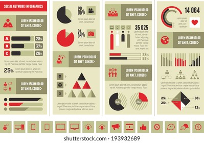 Social Media Infographic Template.