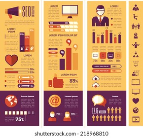 Social Media Infographic Template.