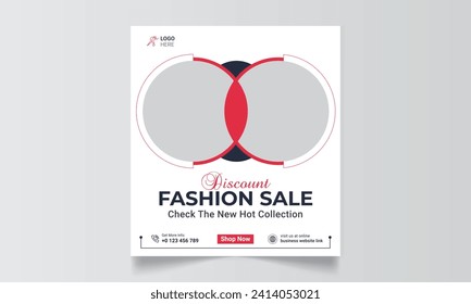 Social Media Instagram Design Post Suitable for Sale Banner, Branding, Promotion, Presentation, Advertising, Fashion.
