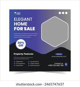 social media and instagram post template banner