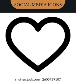 Social media interface icon. Social media icon. Like, comment, share and eye view icon set. Social media notification icons, love favorite heart and star flat icons, post reactions collection set