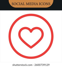 Social media interface icon. Social media icon. Like, comment, share and eye view icon set. Social media notification icons, love favorite heart and star flat icons, post reactions collection set