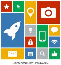 Vector de símbolos de iconos de computadora de Internet de medios sociales Internet