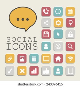 Vector de símbolos de iconos de computadora de Internet de medios sociales Internet