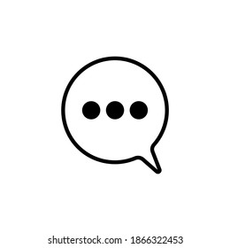 Social media ions of various shapes with black outline and white background