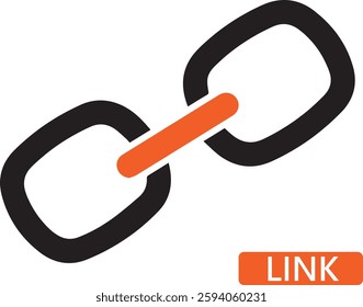
Social Media Link editable icon.