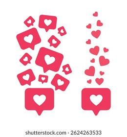 Reações amorosas e semelhantes em mídias sociais