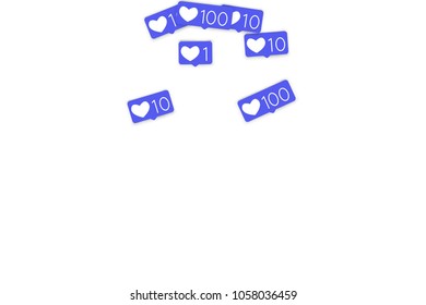 Social media marketing background. Blog design.  Social networks. Follow and Share Social Media Icons Background for App, Application, Marketing, Smm, Ceo, Web, Internet, Analytics, Business.