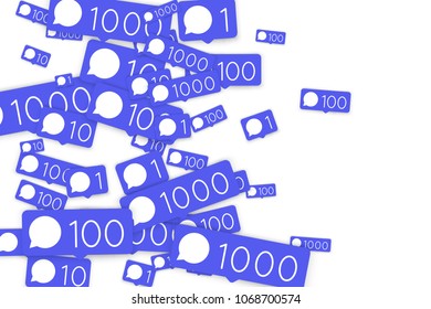 Social media marketing background. Blog design.  Social networks. Follow and Share Social Media Icons Background for App, Application, Marketing, Smm, Ceo, Web, Internet, Analytics, Business.