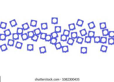 Social media marketing background. Blog design.  Social networks. Follow and Share Social Media Icons Background for App, Application, Marketing, Smm, Ceo, Web, Internet, Analytics, Business.