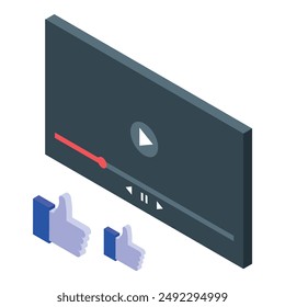 Social media marketing campaign getting likes with video content