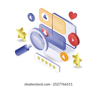 Social media marketing computer applications technology