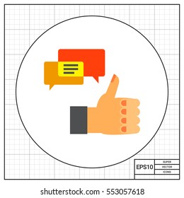Social Media Marketing Concept Icon