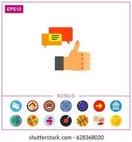 Social Media Marketing Concept Icon