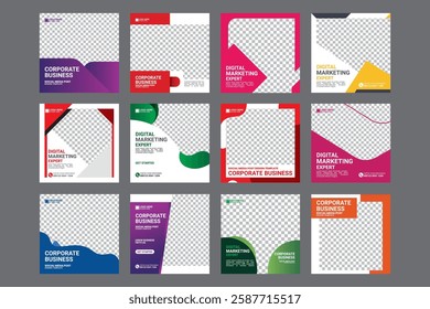 social media marketing graphics bundles for digital marketers