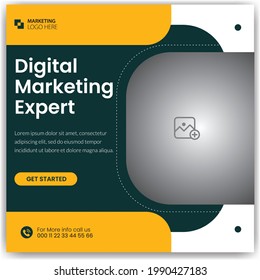 Social Media marketing Post Business Template Design